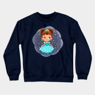 Princess in the snow Crewneck Sweatshirt